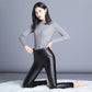 Nouveau pantalon en cuir artificiel pour femme Slim